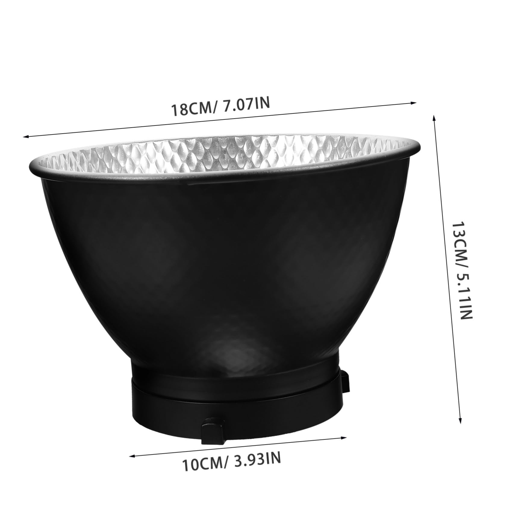 OSALADI 2 Pack Photography Light Diffuser Covers - Aluminum Studio Lamp Shades for Soft Fill Lighting, Floodlights & Photography Equipment - Perfect for Portrait, Product & Indoor Photography Shoots