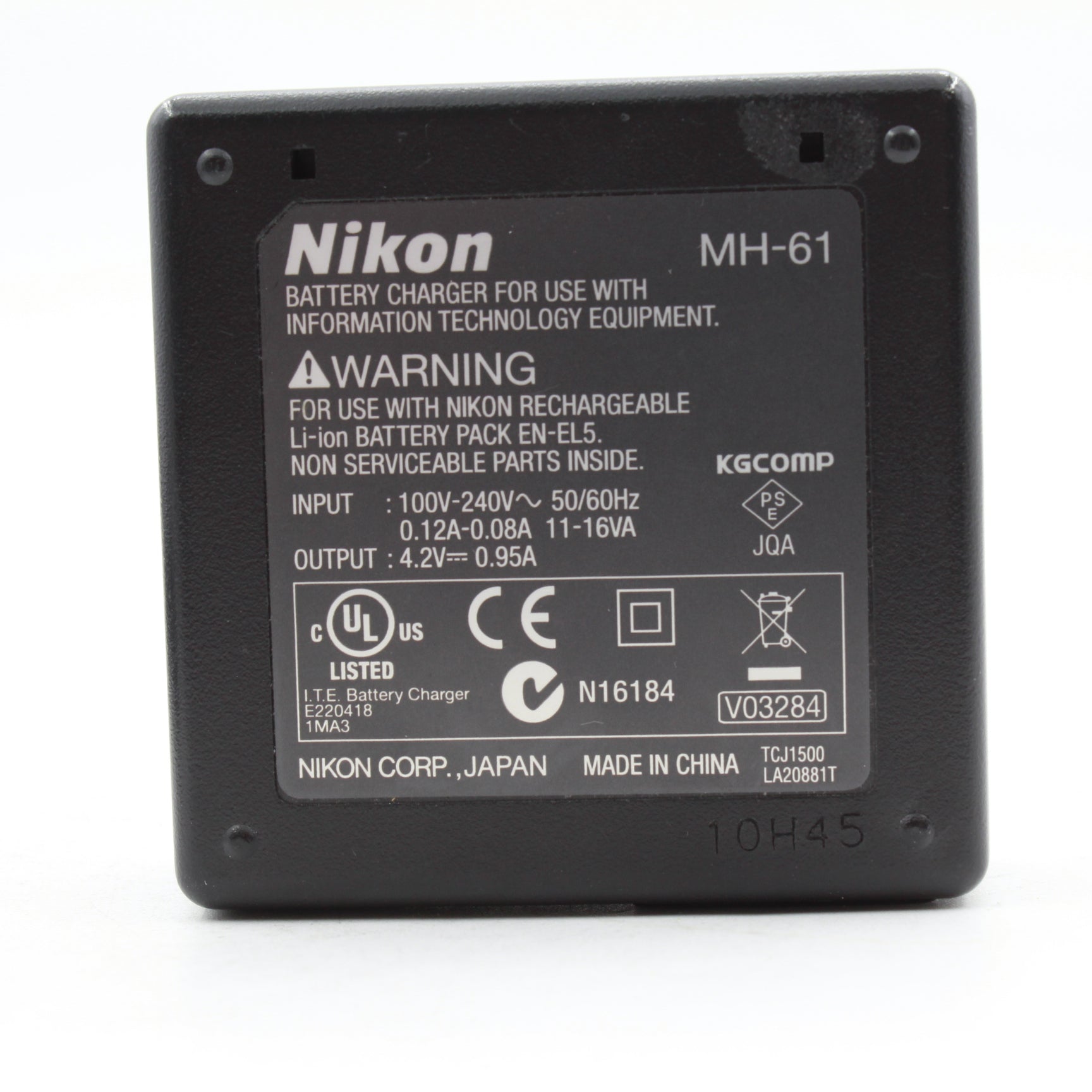 Refurbished Nikon MH-61 Battery Charger for Nikon EN-EL14/EN-EL14a Cameras - Perfect for Travel & Professional Photography
