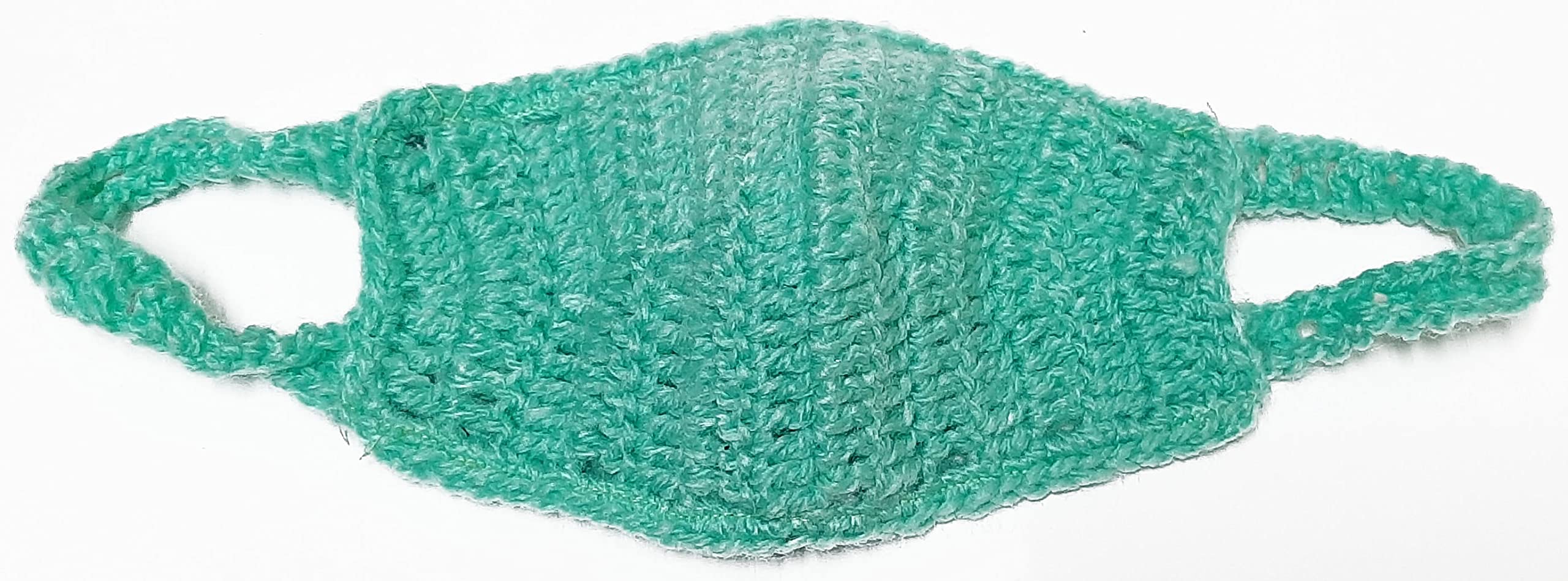 My Little Princess Handmade Wool Crochet Face Mask for Kids - Soft, Breathable & Adjustable (Multiple Colors) | Perfect for School, Playdates & Outdoor Activities