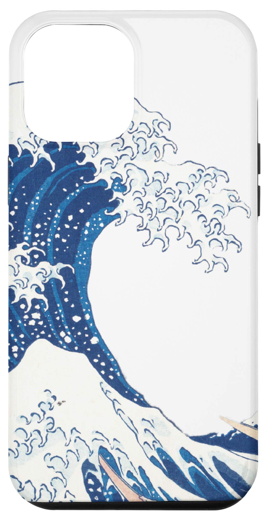 iPhone 12 Pro Max Case - The Great Wave off Kanagawa Japanese Art Design - Shockproof Protective Cover for iPhone 12 Pro Max - Perfect for Travel, Work & Everyday Use