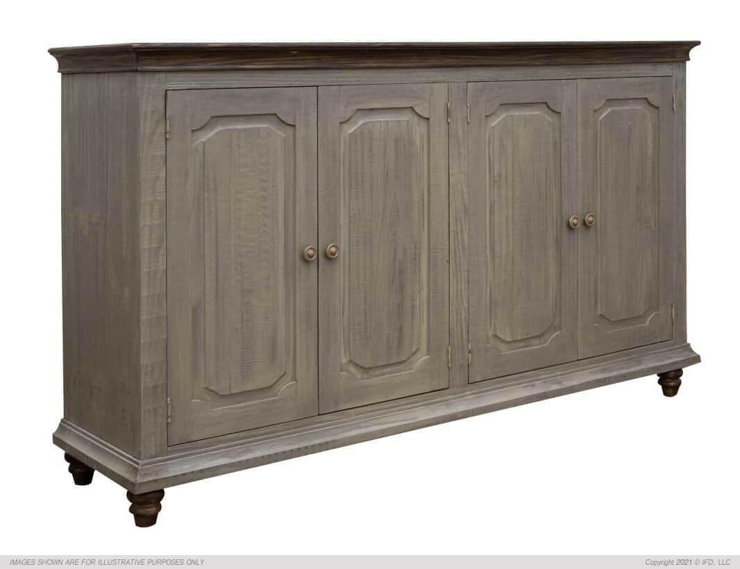 Margot Sofa Table IFD7021CNSGN - Modern Console Table for Living Room, Entryway & Hallway - Narrow Side Table with Storage Shelf - Perfect for Small Spaces & Home Decor