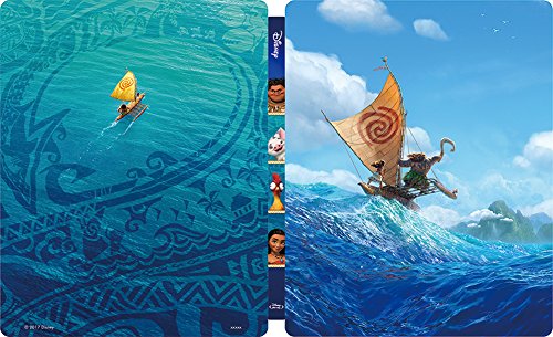 Moana MovieNEX Premium Fan Box Blu-ray + DVD + Digital Copy - Amazon Exclusive Collector's Edition with B6 Notebook | Perfect for Disney Fans, Family Movie Nights & Digital Streaming