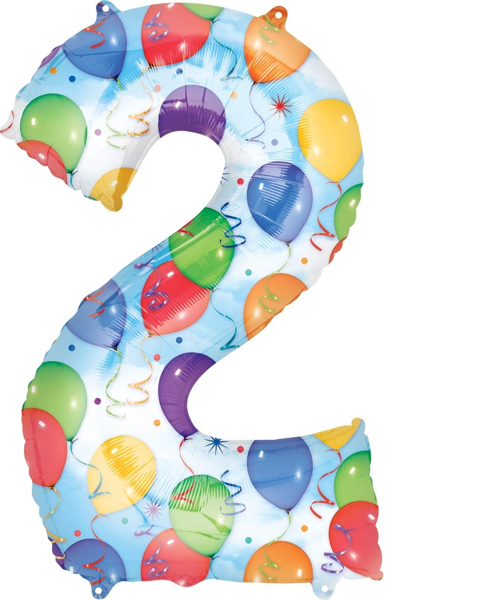 Sea Buddies 2nd Birthday Party Supplies - Underwater Ocean Animals Theme Balloon Bouquet Decorations for Kids Birthday, Baby Shower & Under the Sea Party Decor