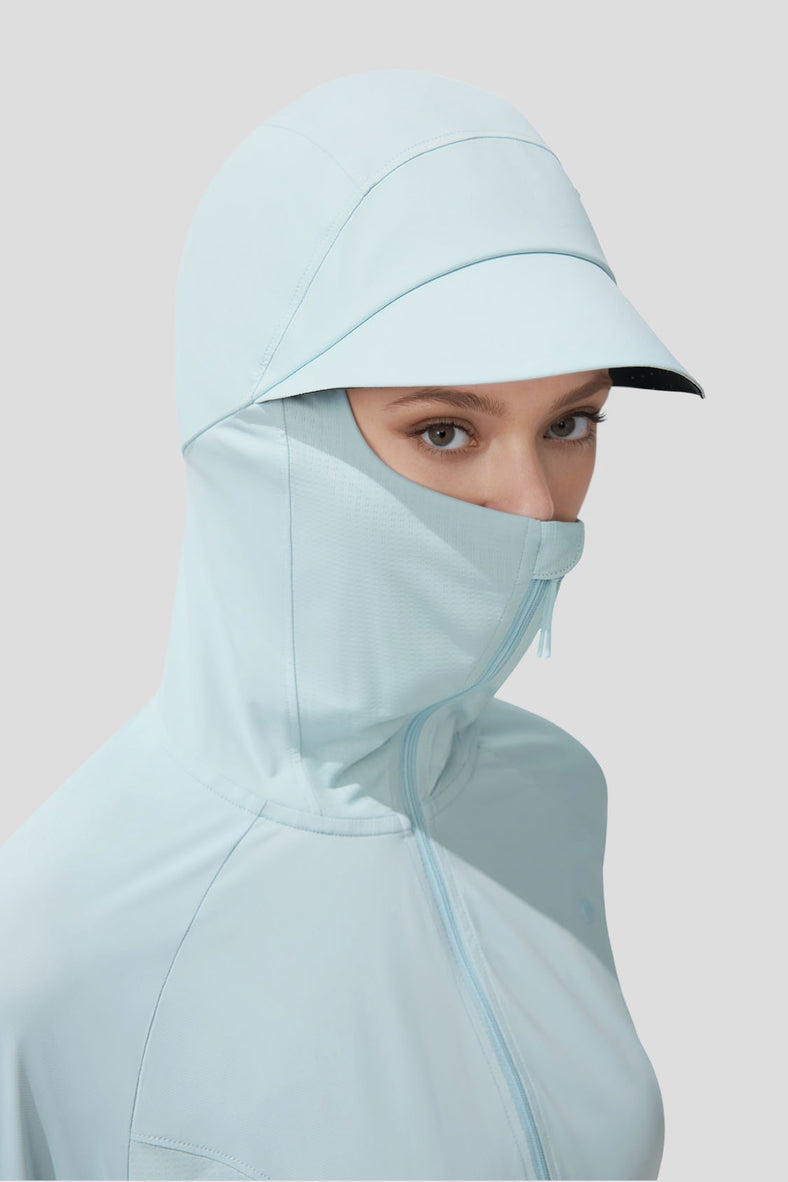 Women's Waist-Cinching Full Protection Sun Jacket UPF 50+ with UPF 2000+ Protection - AL823 for Outdoor Activities, Beach & Summer Fashion