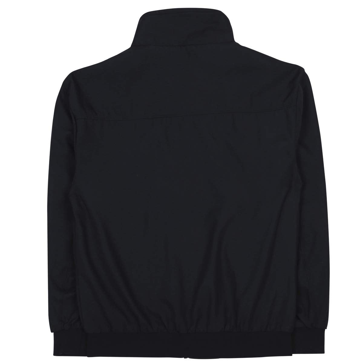 Men's Lightweight Outdoor Zipper Softshell Windbreaker Jacket - Waterproof, Windproof & Breathable - Black - Perfect for Hiking, Camping & Travel