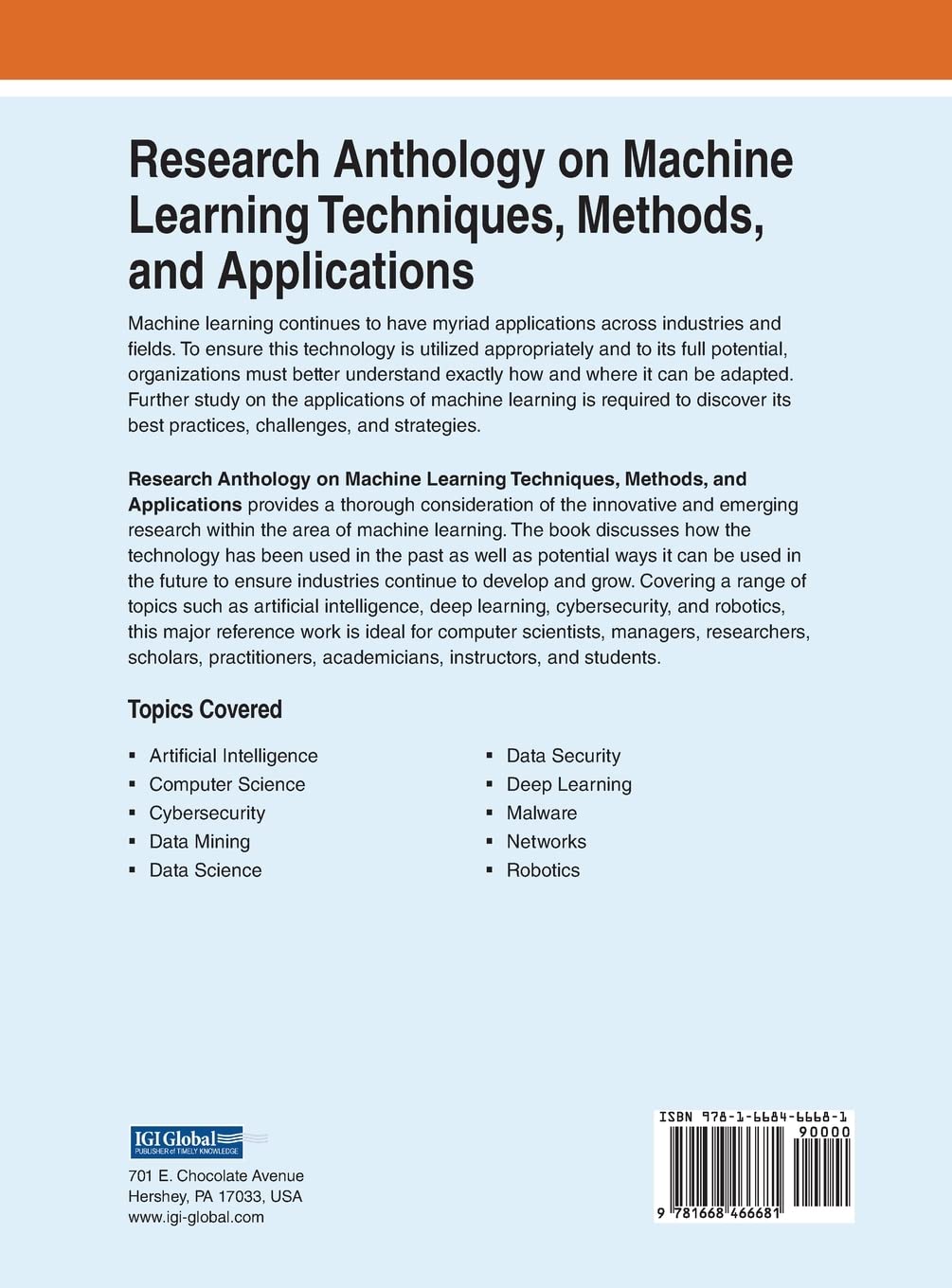 Machine Learning Techniques, Methods & Applications - Comprehensive Research Anthology | AI Technology Guide for Data Scientists & Developers | Perfect for Academic Research, AI Projects & Professional Development