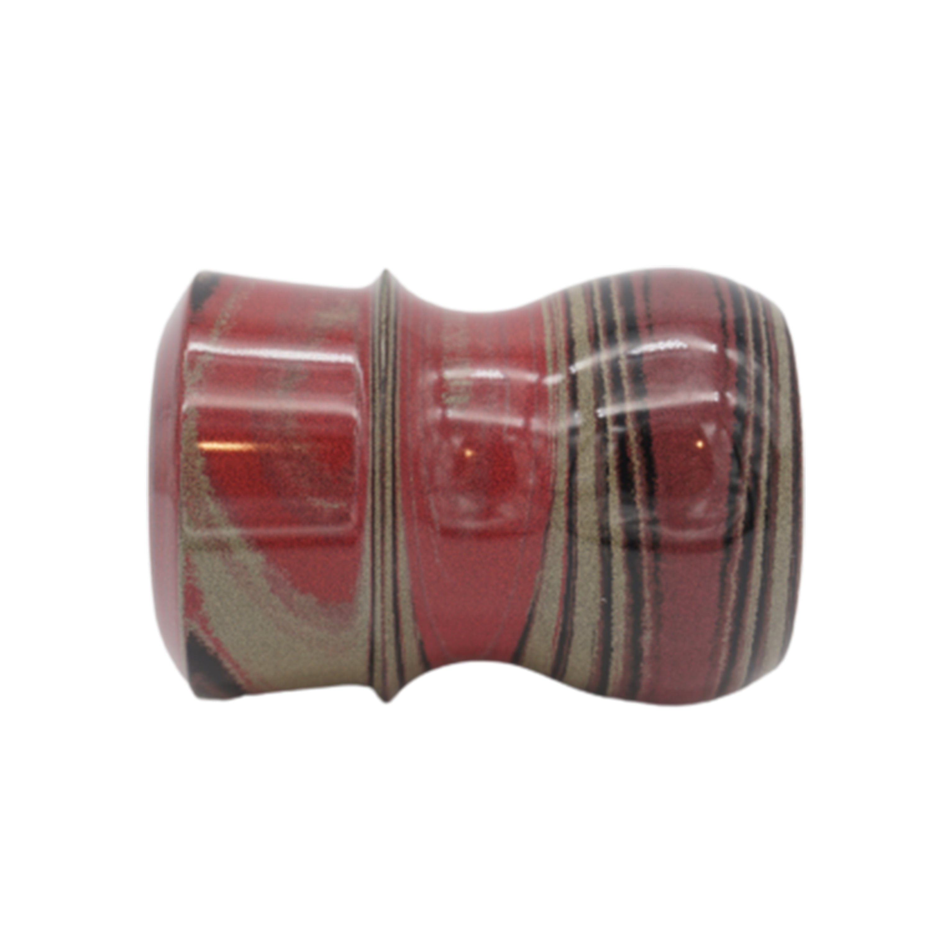 Premium Mars Ebonite Handmade Shaving Brush Handle - Fits 24mm & 26mm Knots - Perfect for Wet Shaving & Grooming Gifts