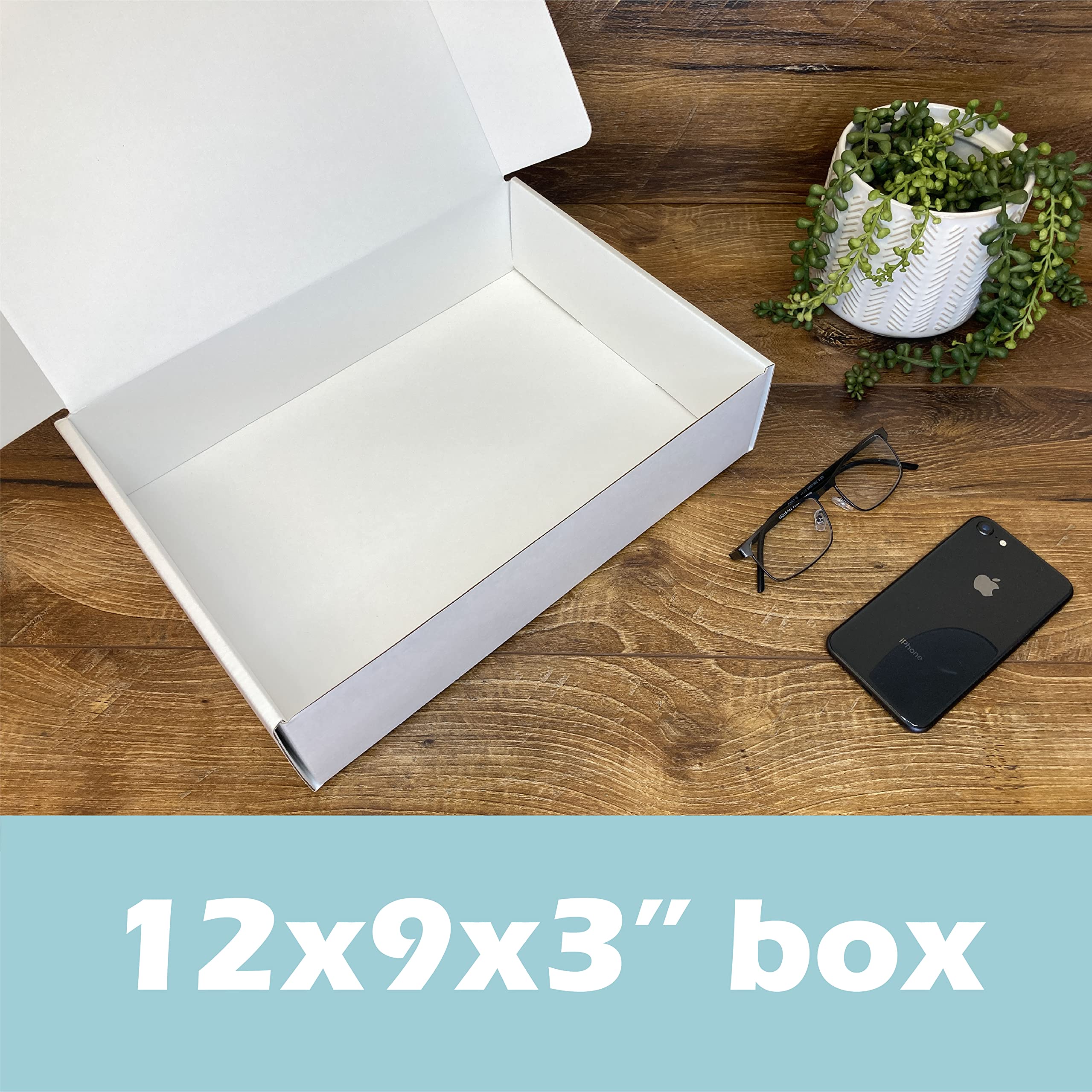 Custom Printed Shipping Boxes 12x9x3 Inches - Personalized Packaging for Ecommerce, Subscription Boxes & Product Shipping | Brand Your Business with Custom Logo & Design