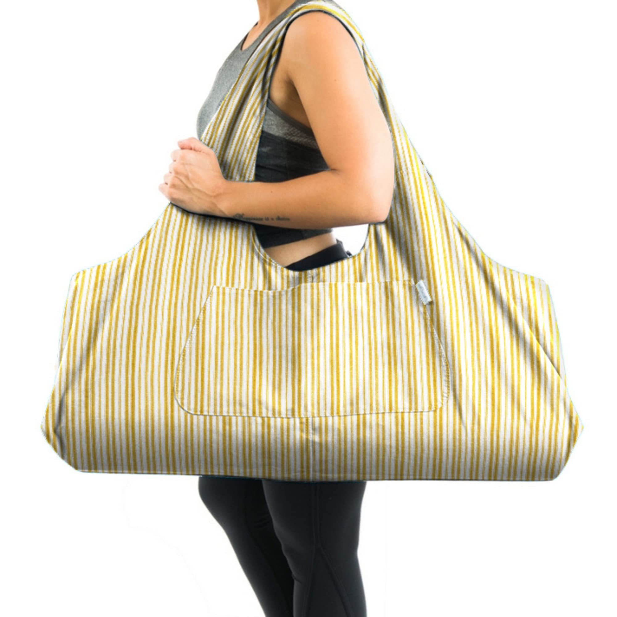 Yogiii Yoga Mat Bag with Side Pocket - Fits Most Mats for Gym & Travel