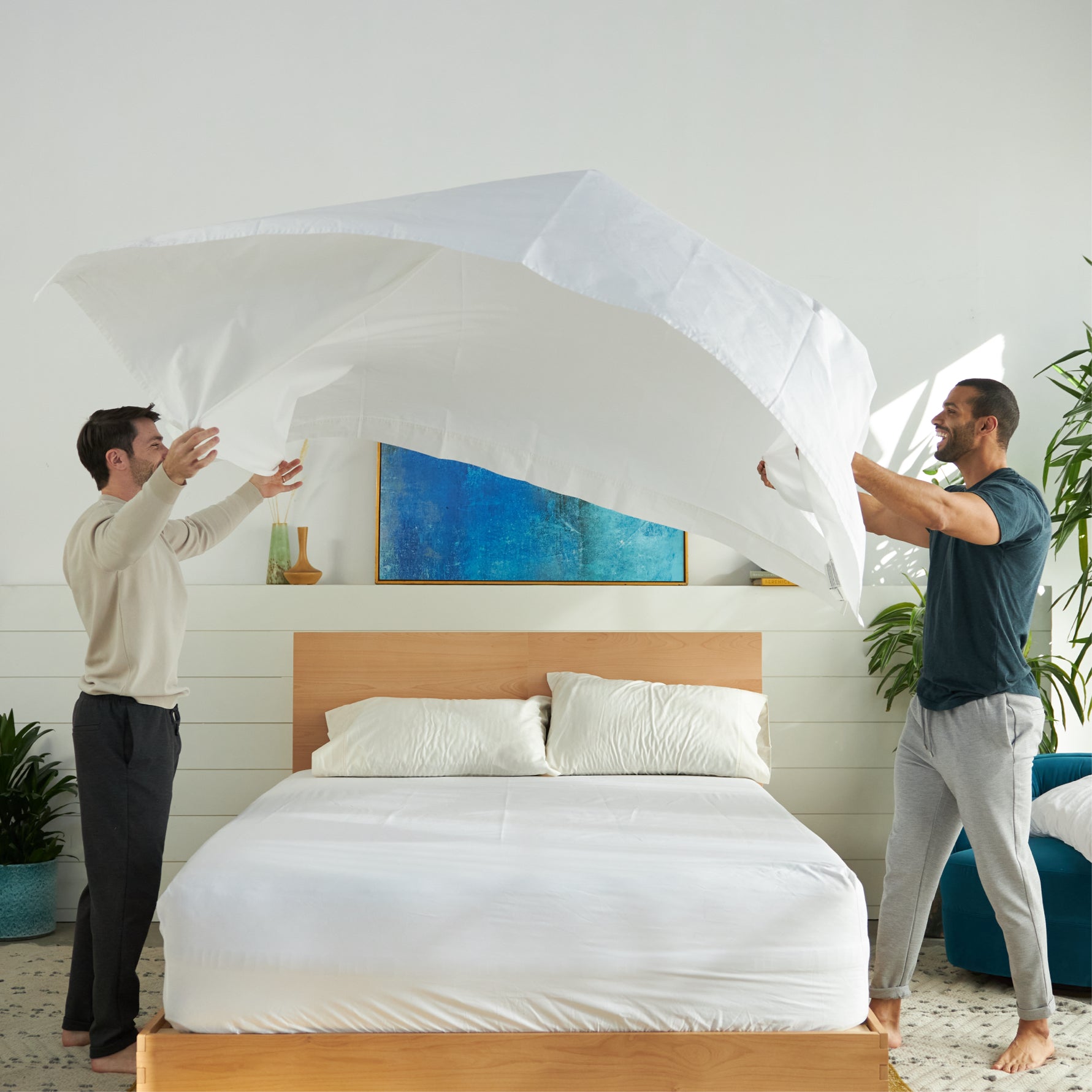 Organic Percale Cotton Sheets - Soft, Breathable & Hypoallergenic Bedding for a Comfortable Sleep - Perfect for All Seasons, Hotels & Home Use