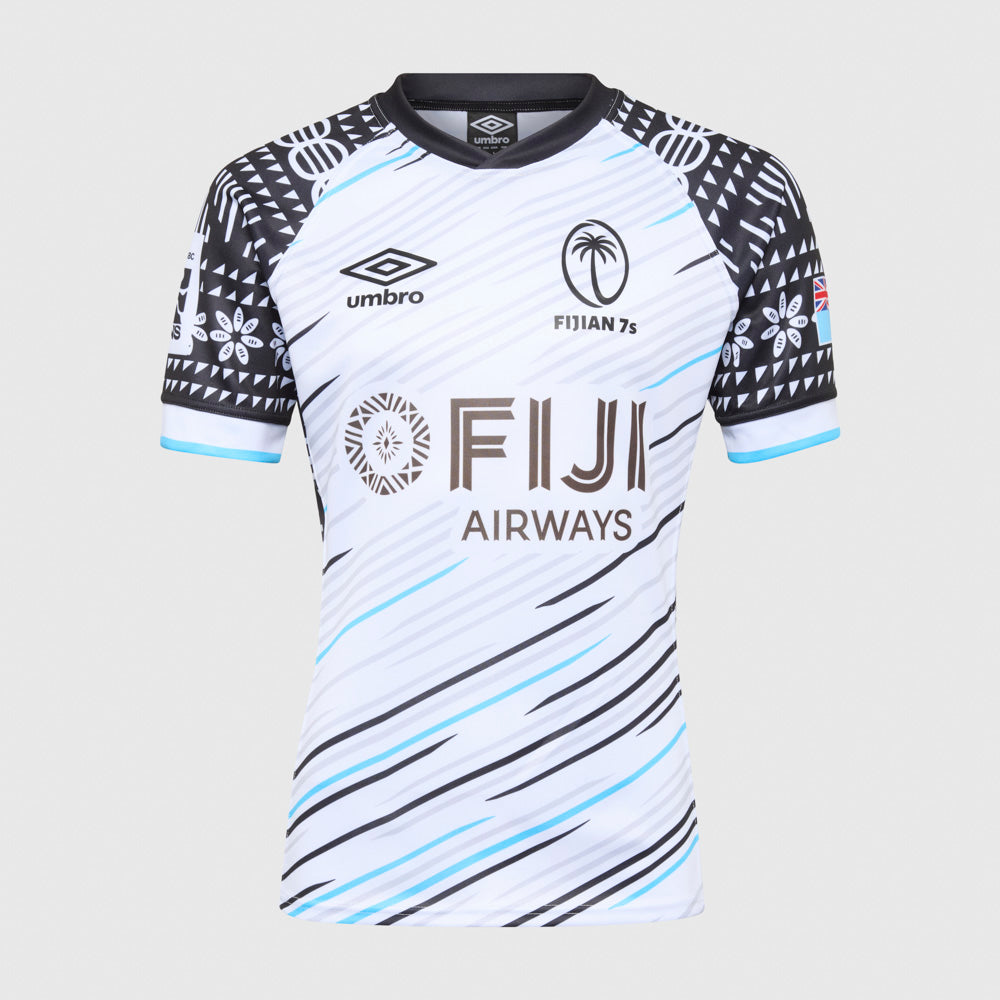 Official Fiji 7s Rugby Replica Home Jersey - Authentic Design for Fans & Players - Perfect for Matches, Training, and Sports Events