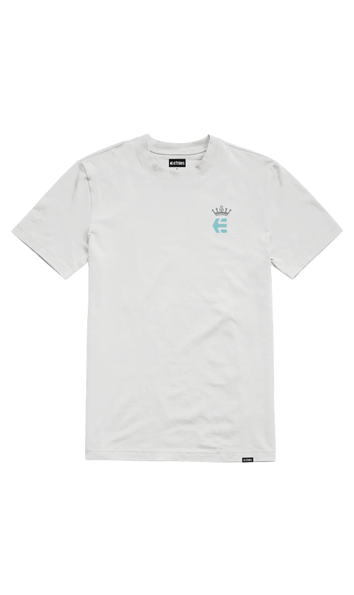 Etnies Aurelien Giraud Men's T-Shirt - White/Powder | Skateboarding & Streetwear Fashion | Casual Wear & Urban Style