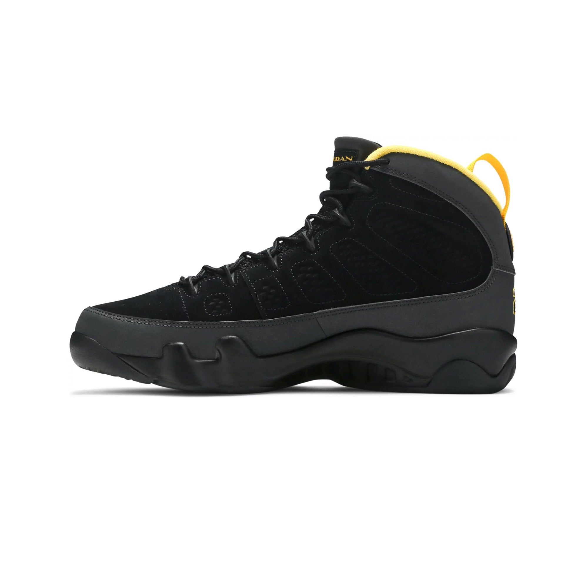 Air Jordan 9 Retro 'Dark Charcoal University Gold' Men's Basketball Shoes (2021) - Premium Sneakers for Streetwear & Casual Fashion