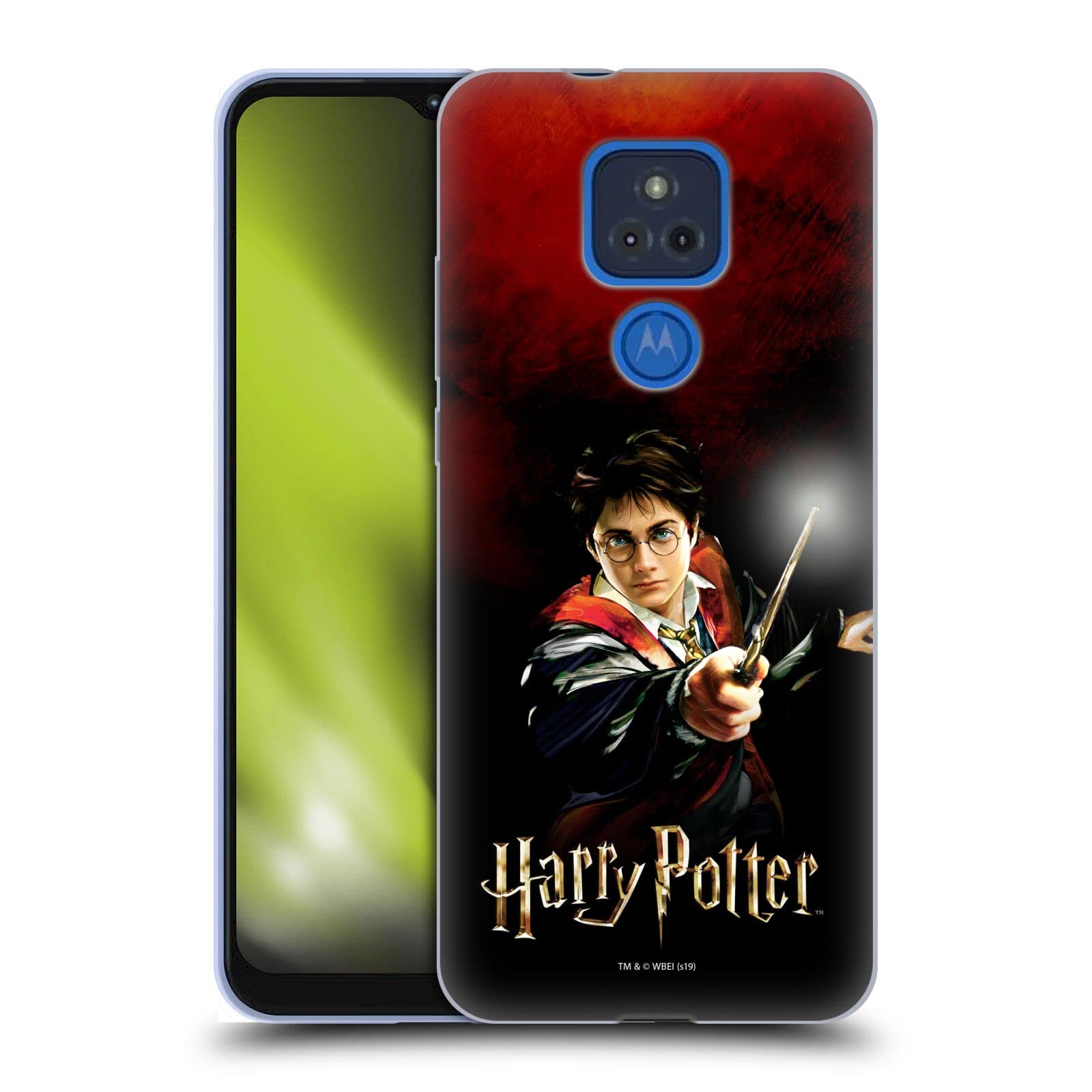 Harry Potter Prisoner of Azkaban II Motorola Moto G Play (2021) Case - Officially Licensed Soft Gel Phone Cover by Head Case Designs - Perfect for Fans, School, Work & Daily Use
