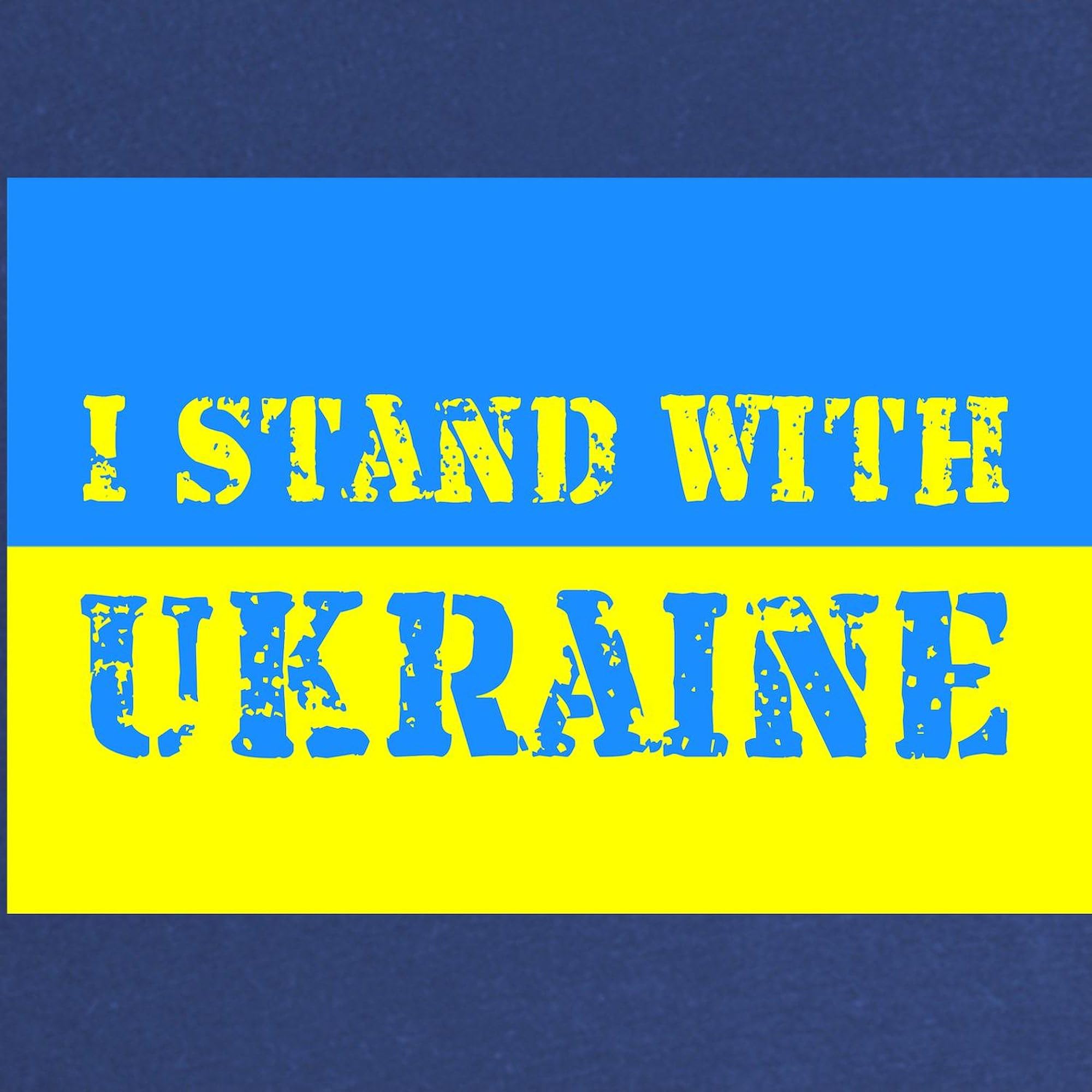 I Stand with Ukraine Maternity T-Shirt for Women - Ruched Side Design for Comfort & Style - Perfect for Pregnancy Support & Casual Wear
