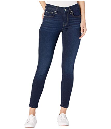 7 For All Mankind Women's Ankle Skinny Jeans - Stretch Denim Pants for Everyday Comfort | Perfect for Work, Casual Outings & Date Nights
