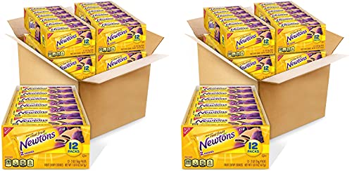 Soft & Chewy Fig Cookies - 2 Oz (8 Count) - Pack of 12 (96 Total) | Healthy Snack for Kids, Lunch Box Treats & On-the-Go Energy Boost