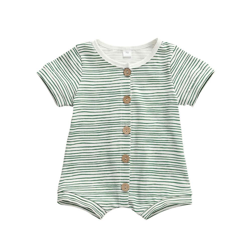 Iddolaka Newborn Summer Romper - Soft Baby Bodysuit Jumpsuit for Boys & Girls | One-Piece Outfit for Playtime, Beach & Outdoor Activities