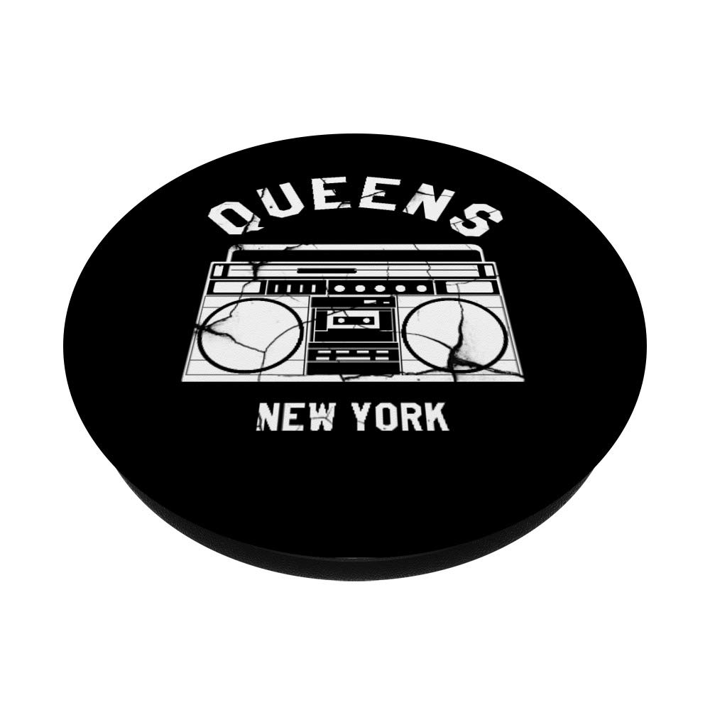 New York NYC Boombox PopSockets PopGrip - Swappable Phone & Tablet Grip for Men, Women & Kids | Perfect for Commuting, Travel & Daily Use
