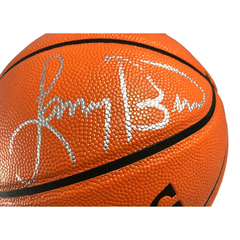 Magic Johnson & Larry Bird Dual Signed Basketball - LA Lakers & Celtics Autographed Collectible with JSA COA - Perfect for NBA Memorabilia Fans & Sports Collectors