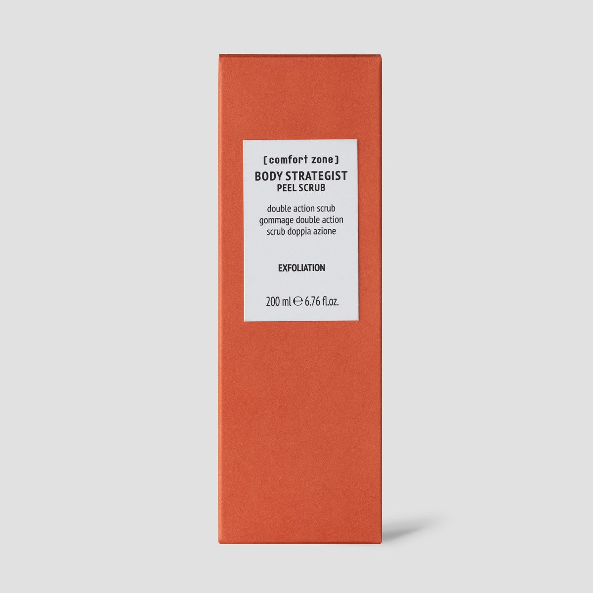Comfort Zone Body Strategist Exfoliating Peel Scrub - Deep Cleansing & Smoothing Body Scrub for Soft Skin - Perfect for Spa Days & At-Home Skincare Routine