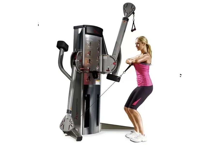 Freemotion Genesis G624 Dual Cable Cross Trainer - Full Body Workout Machine for Home Gym, Cardio & Strength Training | Perfect for Small Spaces & Fitness Enthusiasts