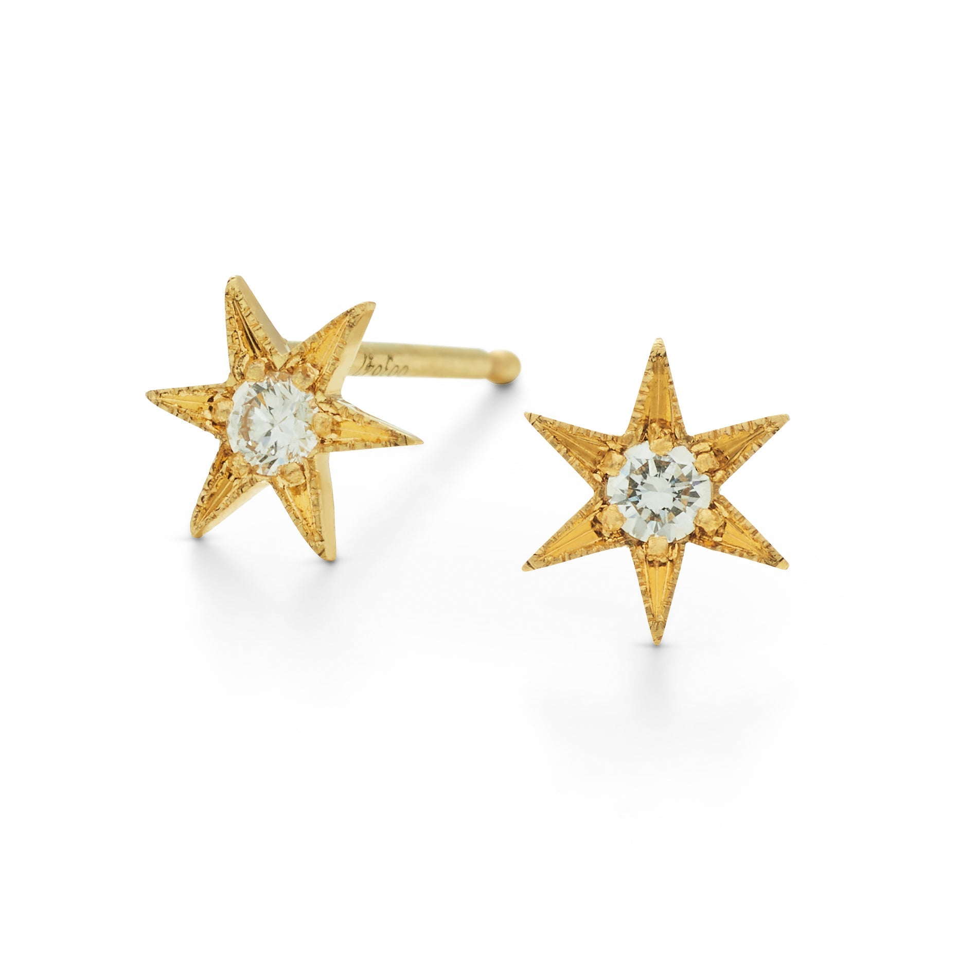 Stylish Petite Six-Point Star Stud Earrings for Women - Dainty Gold/Silver Minimalist Jewelry for Everyday Wear, Gift Giving & Special Occasions