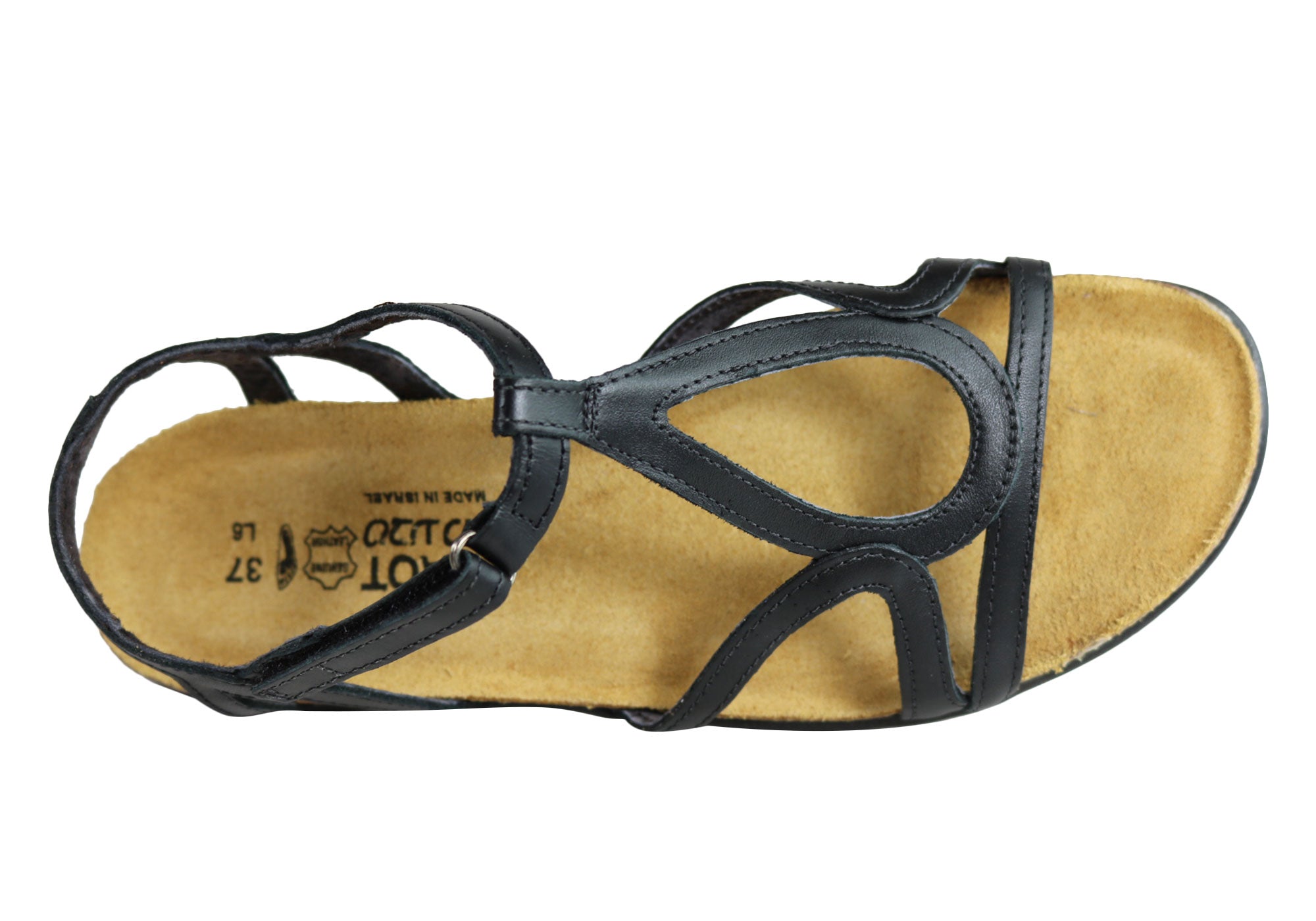 Naot Dorith Women's Comfortable Cushioned Supportive Flat Leather Sandals - Perfect for Walking, Travel & Summer Outfits