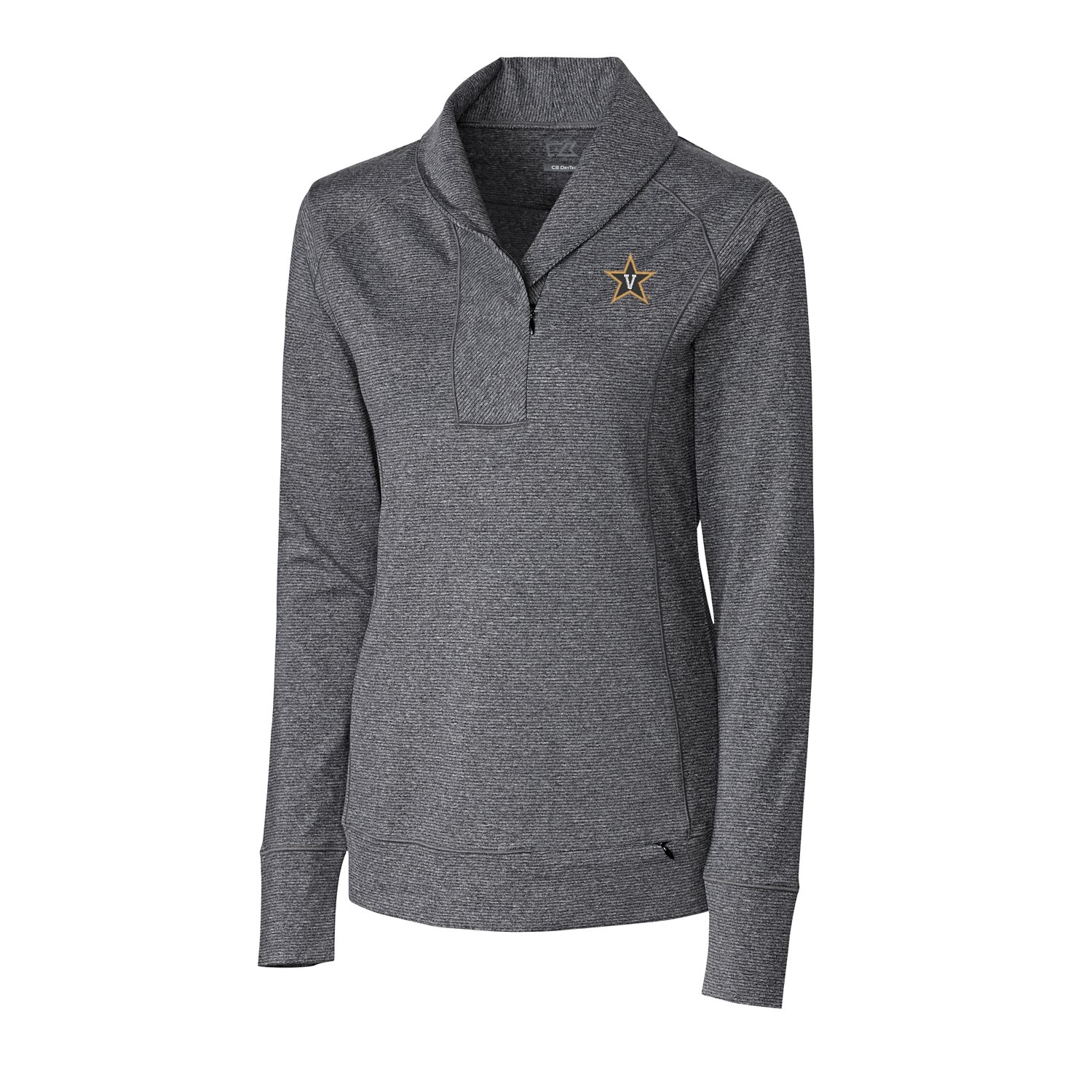 Cutter & Buck Women's Shoreline Half Zip Pullover - Lightweight Water-Resistant Golf & Outdoor Jacket for Hiking, Travel & Casual Wear