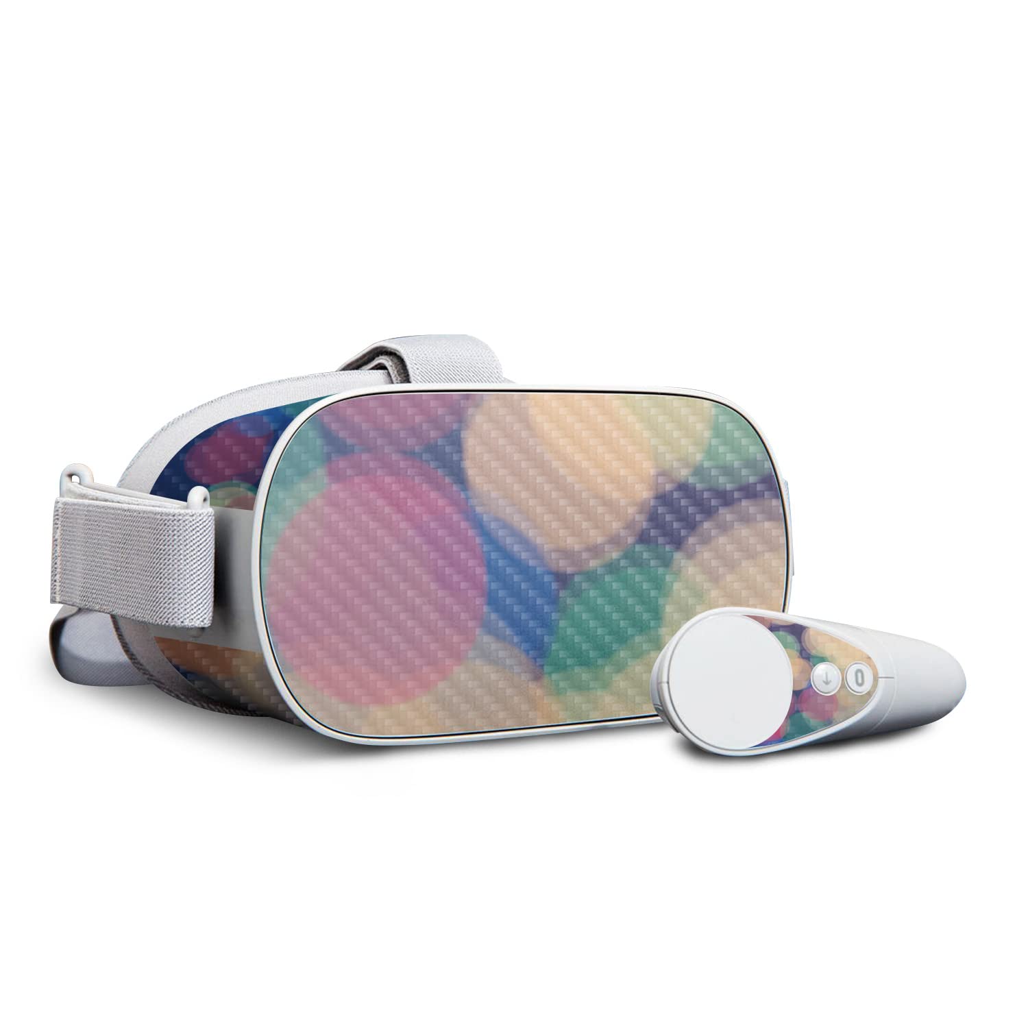 Carbon Fiber Skin for Oculus Go - Durable Protective Cover for Gaming