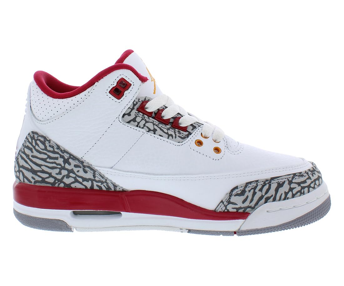 Jordan Boys Air Jordan 3 Retro Sneakers for Little Kids - Stylish Basketball Shoes for School, Play & Everyday Wear