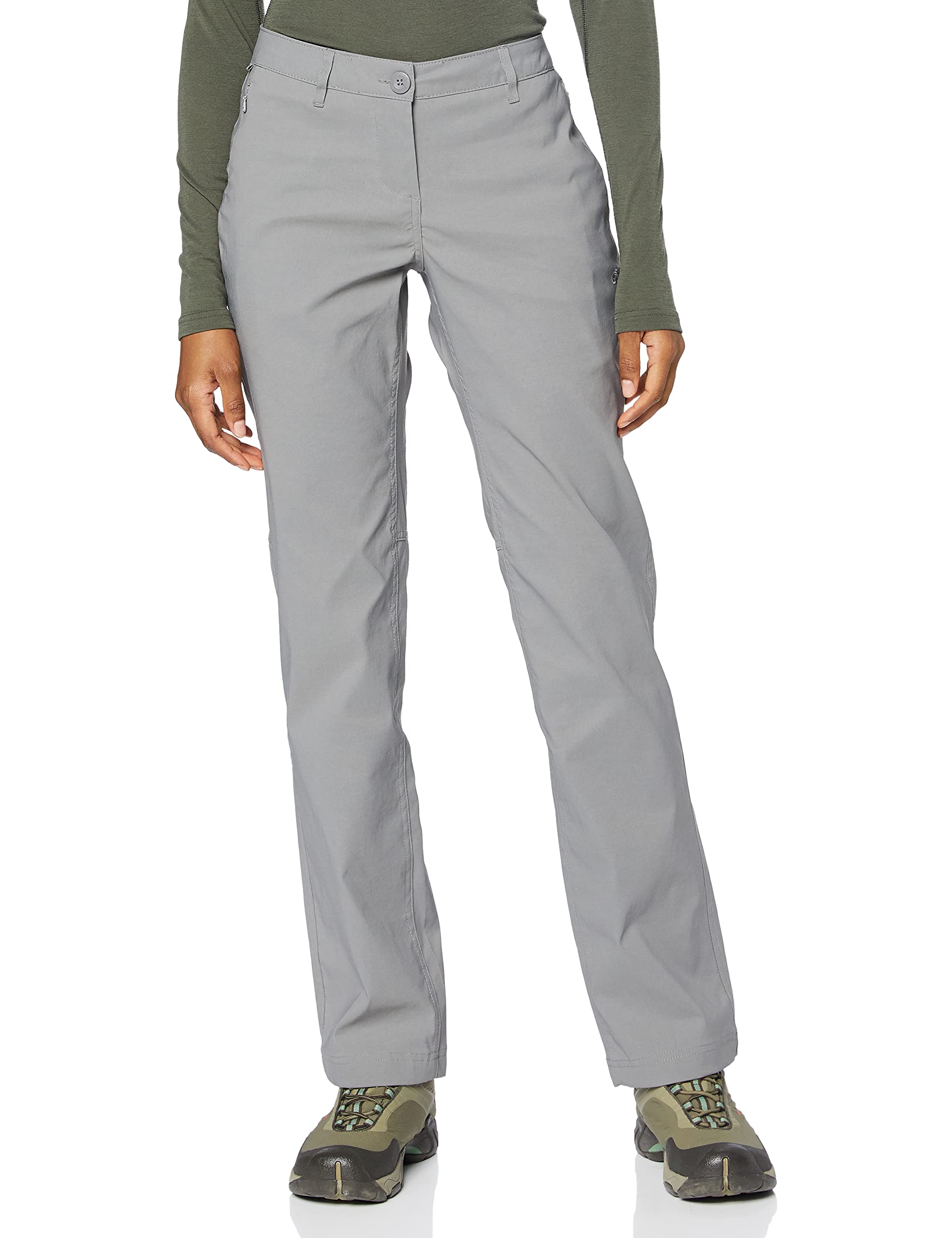 Craghoppers Women's Kiwi Pro II Waterproof Hiking Pants - Stretch, Sun Protection & Weather Resistant Outdoor Adventure Pants for Travel & Trekking