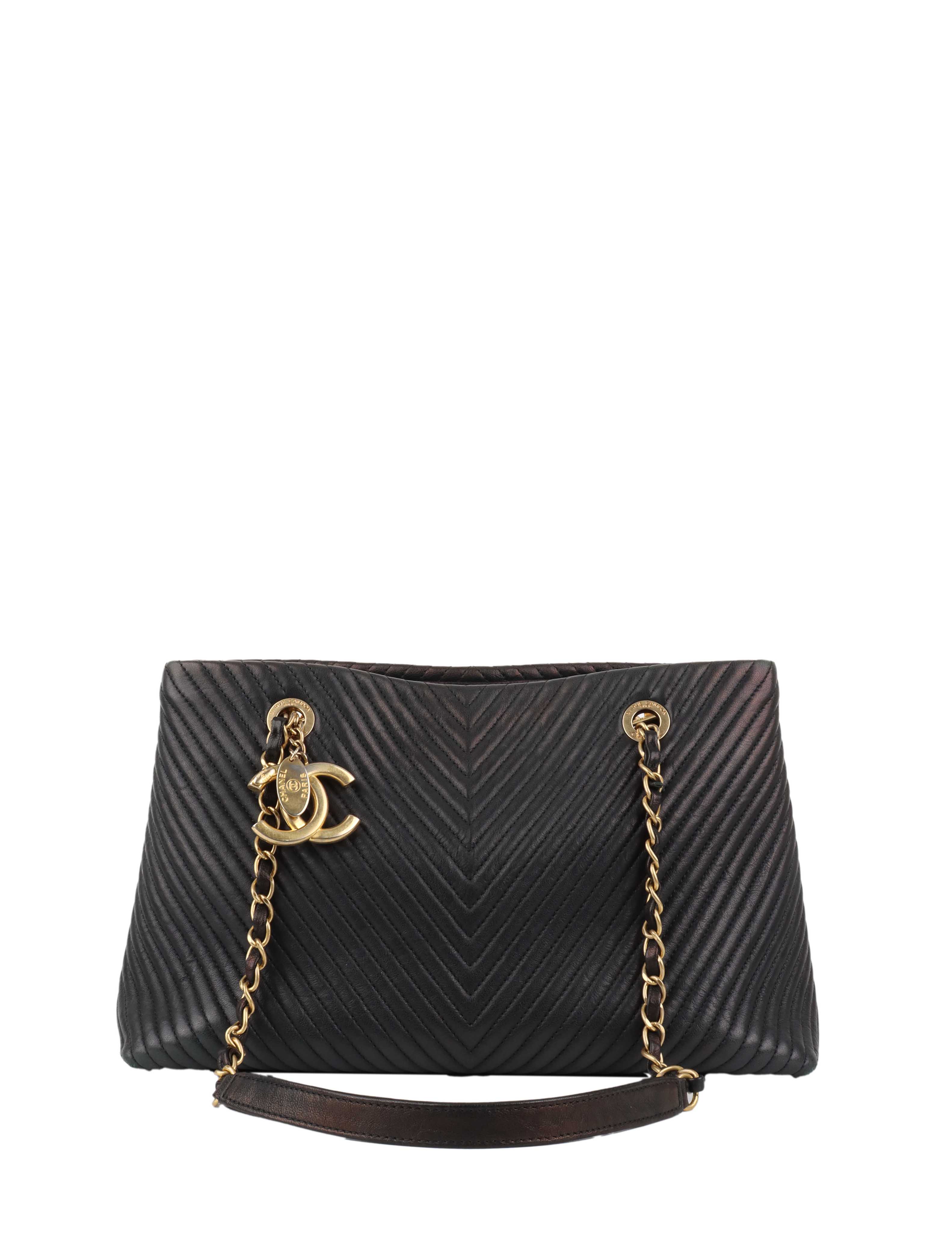 Chanel Black Leather Shoulder Bag for Women - Luxury Designer Handbag for Everyday Use, Work, and Evening Events