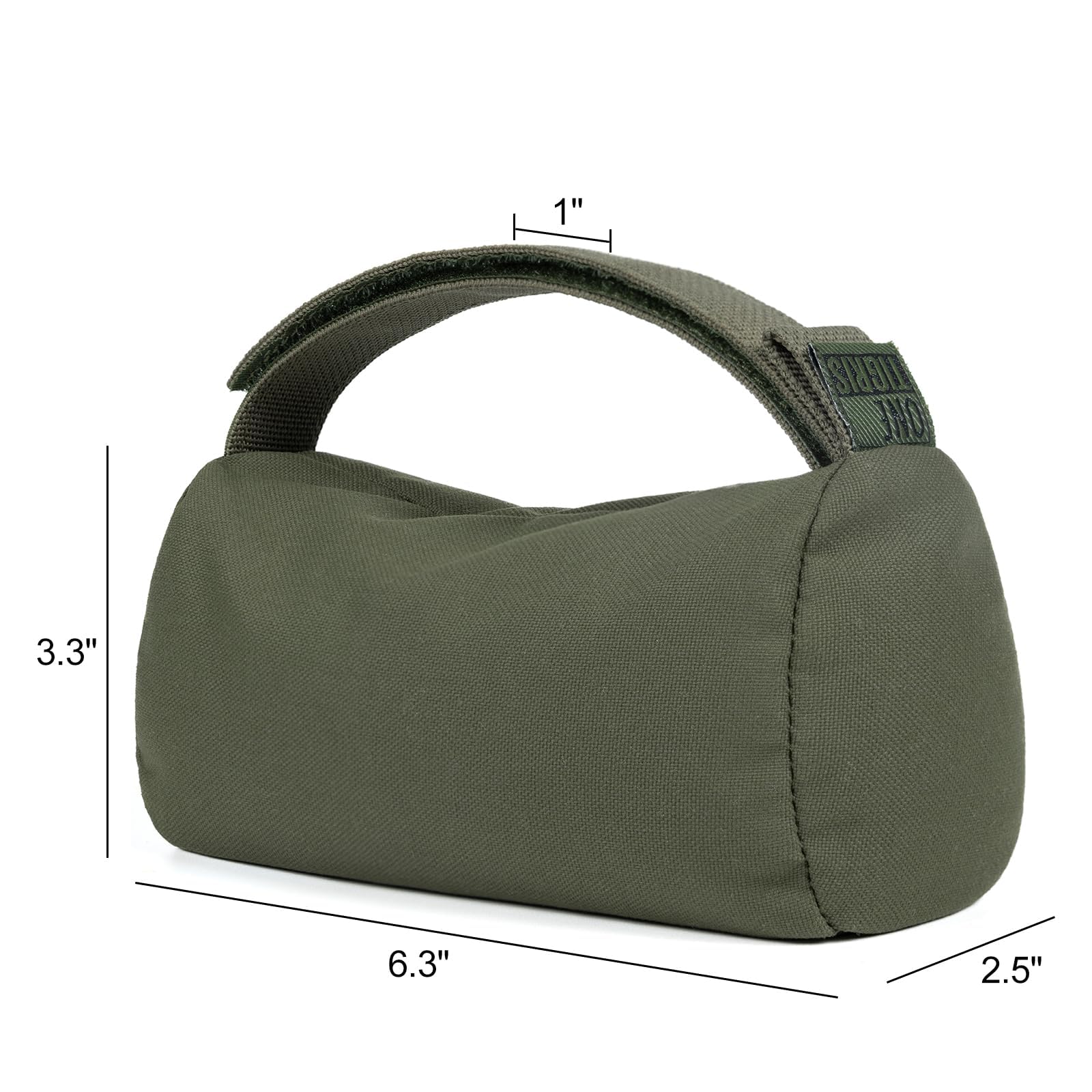 OneTigris Pre-Filled Shooting Rest Bag - Front & Rear Gun Support Sand Bags for Rifle Bench Rest, Hunting, and Outdoor Range Shooting | Durable Stand Holder for Precision Shooting and Target Practice