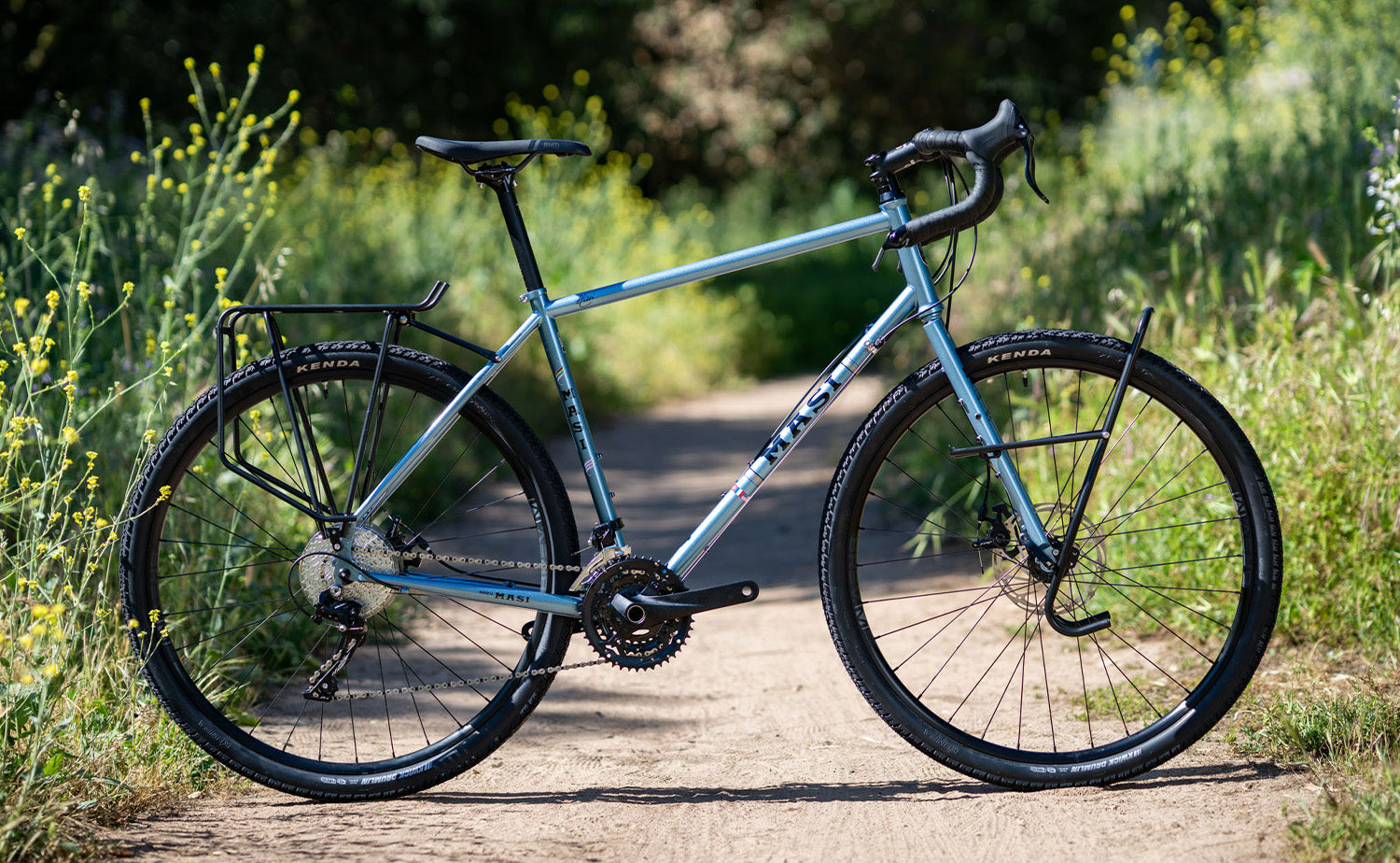 Masi Giramondo 700c Adventure Road Bike - Lightweight Aluminum Frame, Disc Brakes, All-Terrain Tires for Commuting, Touring & Off-Road Cycling