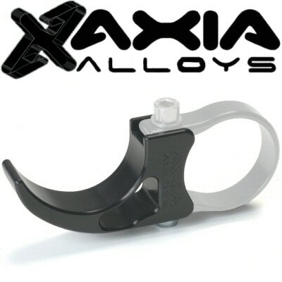 Black Anodized Aluminum Hook for Steering Wheel, Helmet, Headset & Goggles - Perfect for Dune Buggies, Sandrails, Polaris RZR 1000 XP & Off-Road Adventures