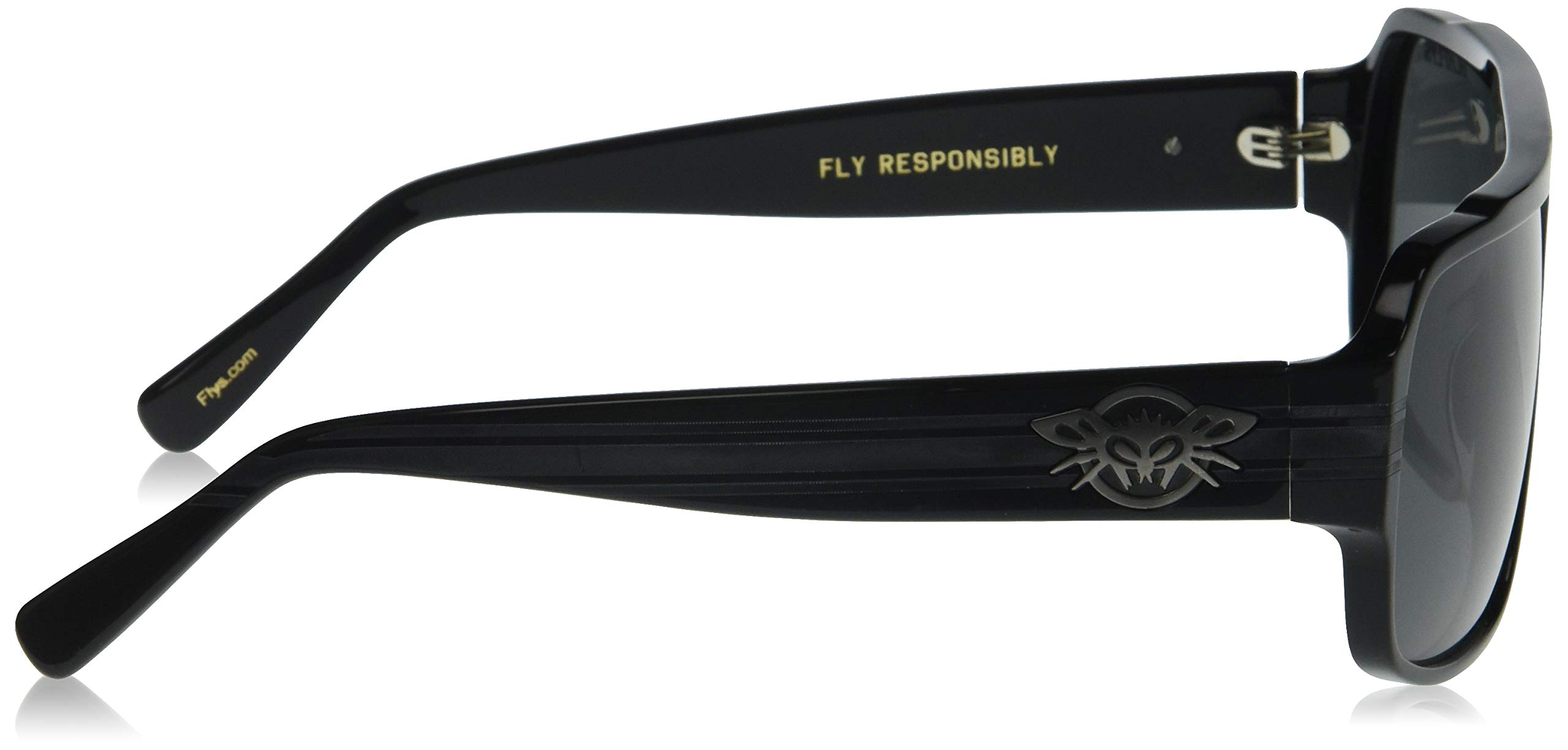 Black Flys Flycoholic Sunglasses - Polarized Aviator Style for Men & Women - UV Protection, Lightweight & Comfortable - Perfect for Driving, Travel, and Outdoor Adventures