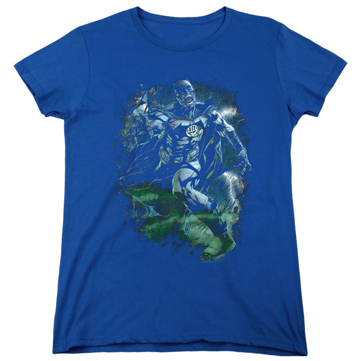 Green Lantern Black Lantern Batman Women's Graphic T-Shirt | Superhero Comic Tee for Cosplay & Casual Wear