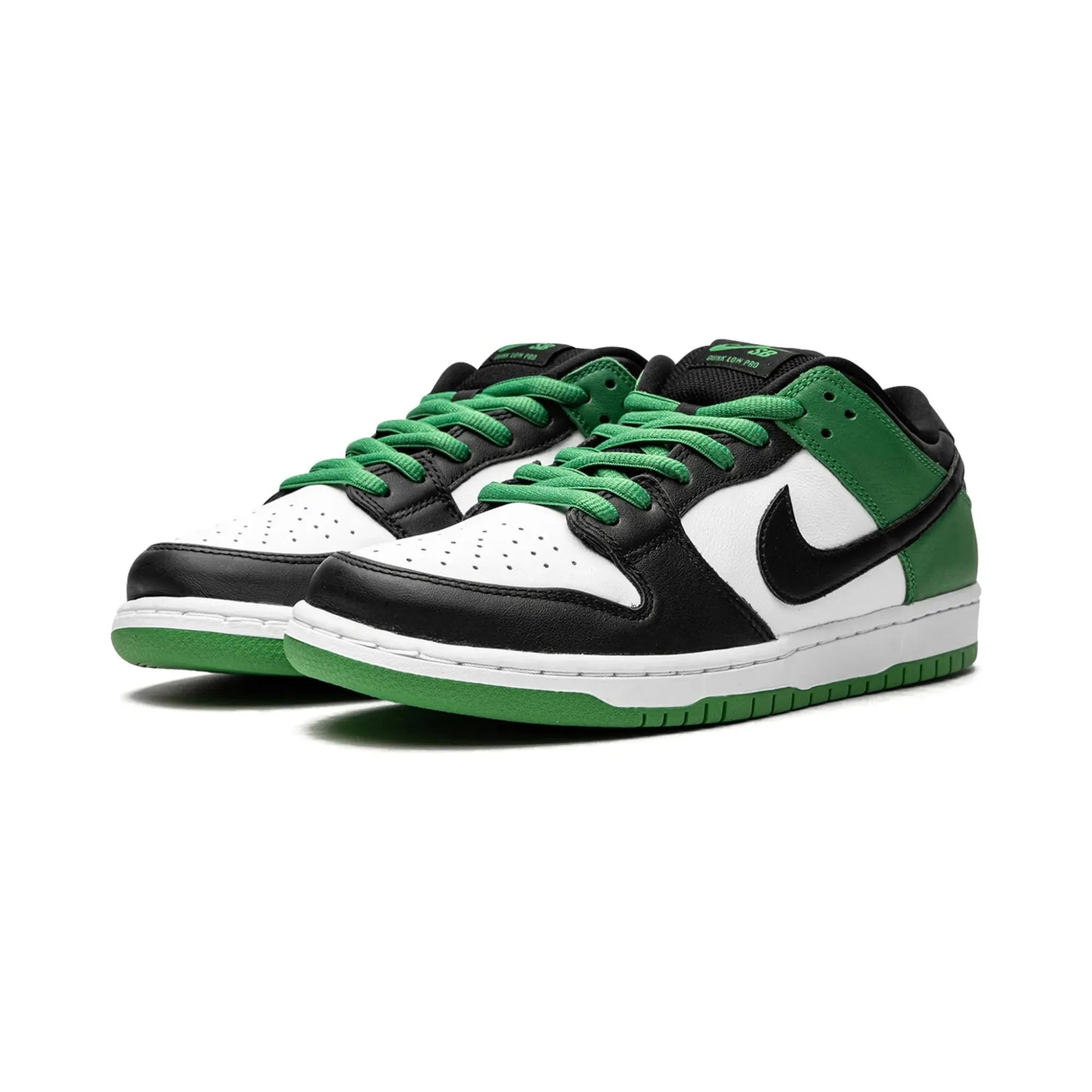 Nike SB Dunk Low Classic Green Skateboarding Shoes - Men's Casual Sneakers for Streetwear & Skateboarding