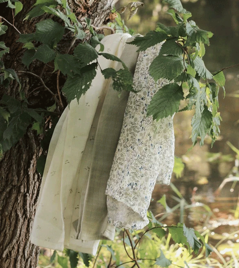 Avery Row Floral Muslin Fabric - Soft & Breathable Cotton Material for DIY Crafts, Quilting, and Home Decor Projects