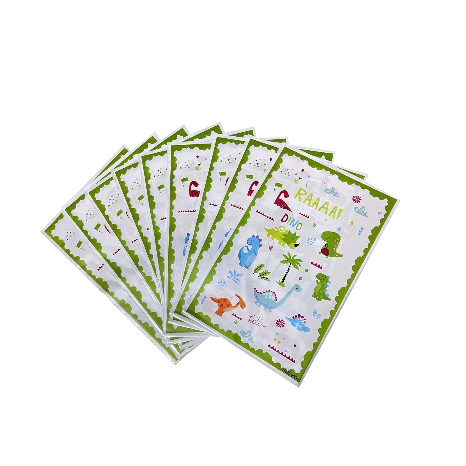 30PCS Dinosaur Themed Party Favor Bags - Dinosaur Gift Bags for Candy, Baby Shower & Birthday Party Supplies - Perfect for Kids' Dinosaur Birthday Party Favors & Classroom Rewards