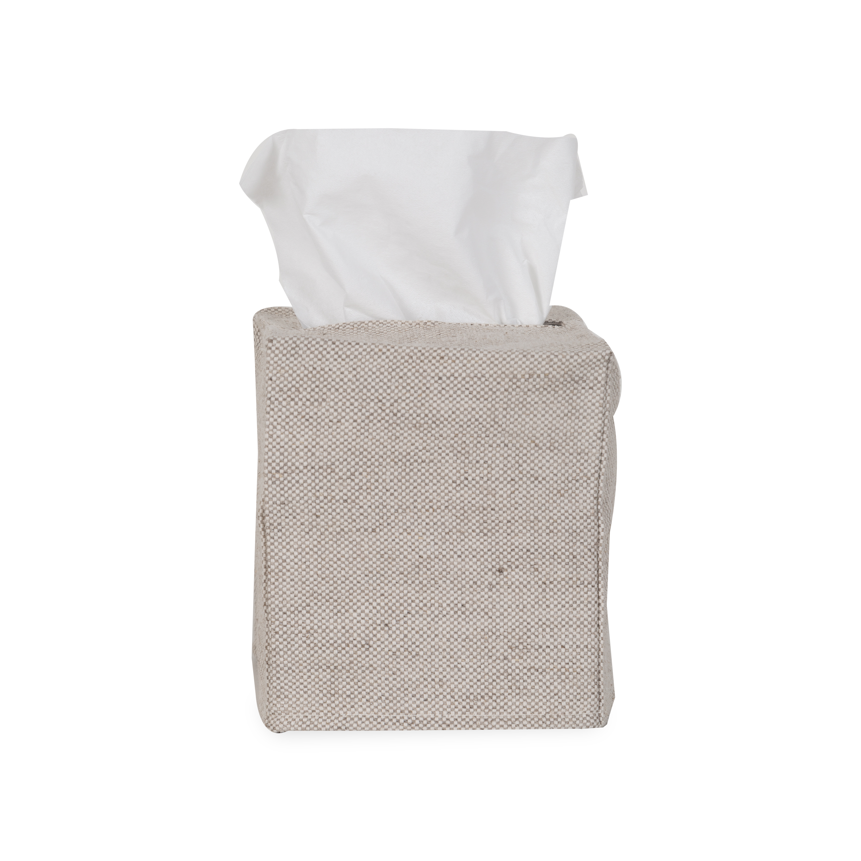 Linen Tissue Box Cover - Elegant & Breathable Fabric for Home Decor | Perfect for Living Room, Bedroom, and Bathroom Organization