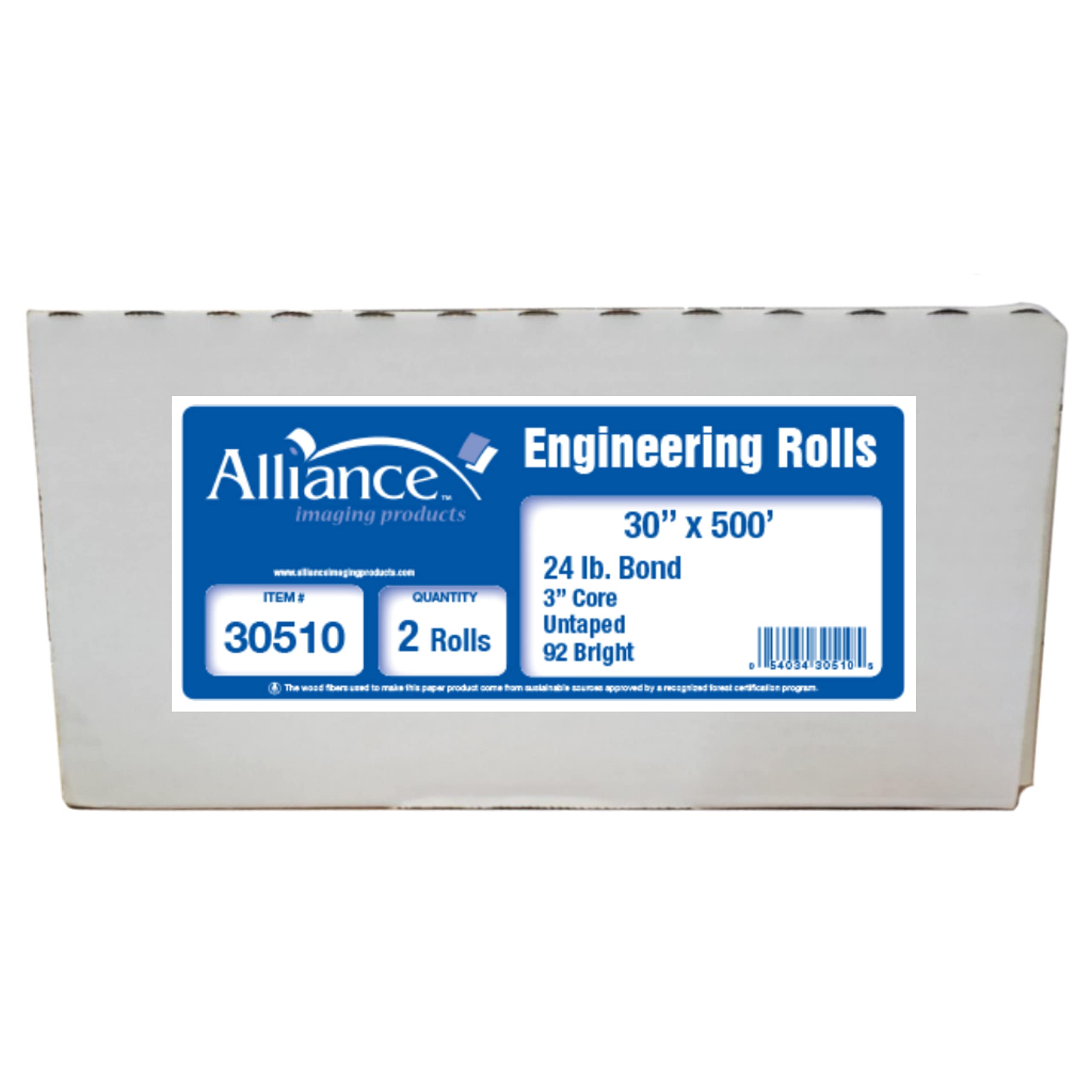 Alliance CAD Paper Rolls 30