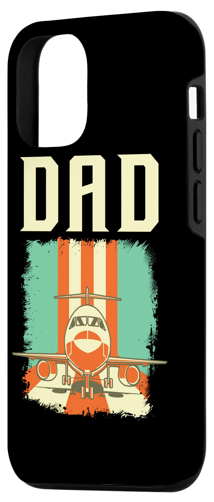 iPhone 12/12 Pro Vintage Airplane Pilot Case - Aviation Themed Phone Cover for Dad - Perfect Father's Day Gift for Airplane Enthusiasts & Travel Lovers