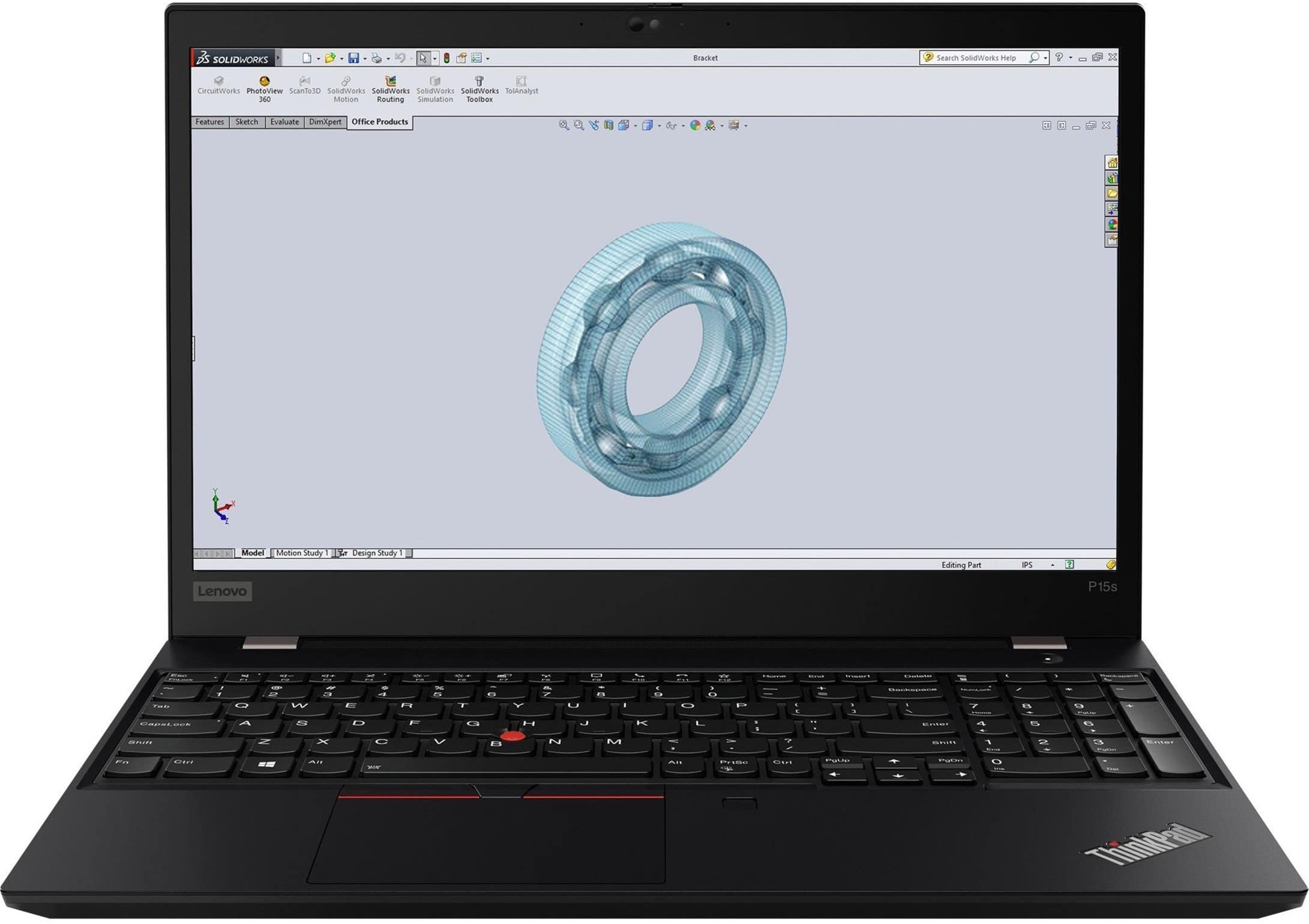 Lenovo ThinkPad P15s Gen 2 Workstation Laptop - Intel Core i7-1165G7, 48GB RAM, 1TB SSD, NVIDIA Quadro T500, 15.6