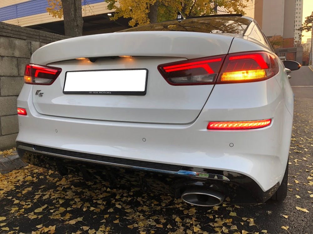 19-20 Kia Optima K5 Full LED Bumper Reflector Brake Light with Sequential Turn Signal - Upgrade for Enhanced Safety & Style (Perfect for Night Driving & Custom Car Mods)
