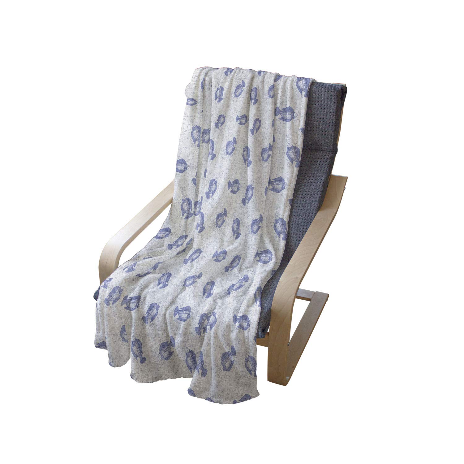 Ambesonne Underwater Throw Blanket 50