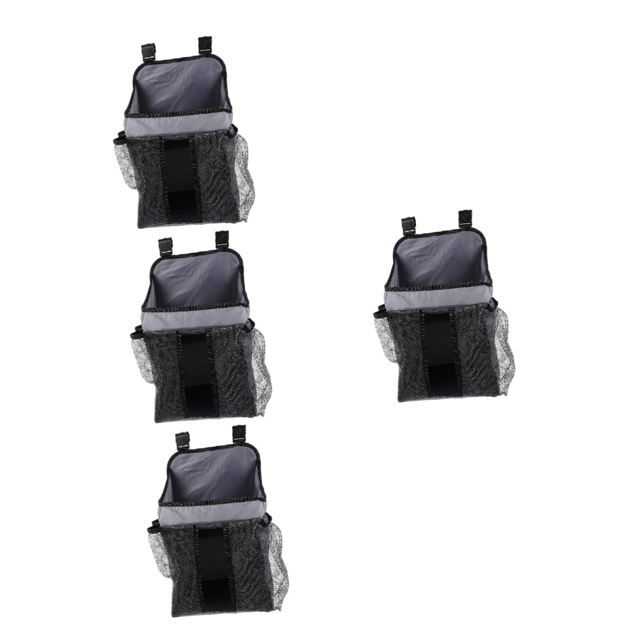 Wakauto 4-Piece Storage Bag Set - Essential Diaper Organizer & Nursery Storage Holder - Perfect for Baby Essentials, Travel, and Home Organization
