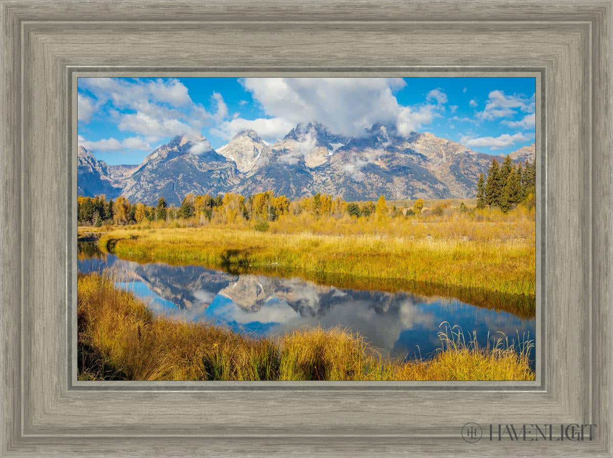 Autumn Splendor By Julie Kerr - Stunning Fall Landscape Art Print for Home & Office Decor | Perfect for Living Room, Bedroom Wall Art & Seasonal Gift