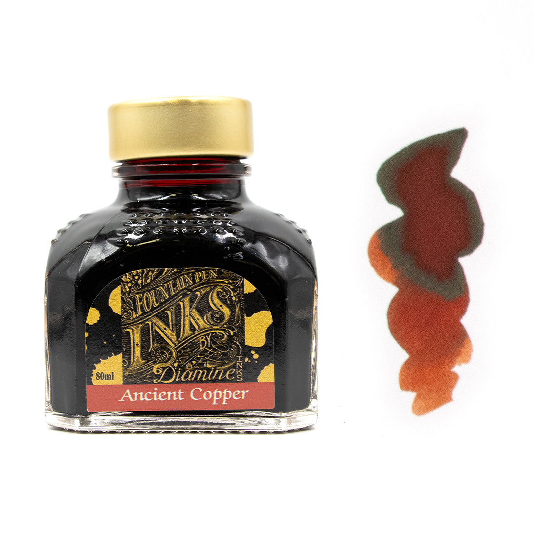 Premium Diamine Ink Bottle 80ml - Vibrant Fountain Pen Ink for Calligraphy, Journaling & Artistic Writing - Smooth Flow & Rich Colors